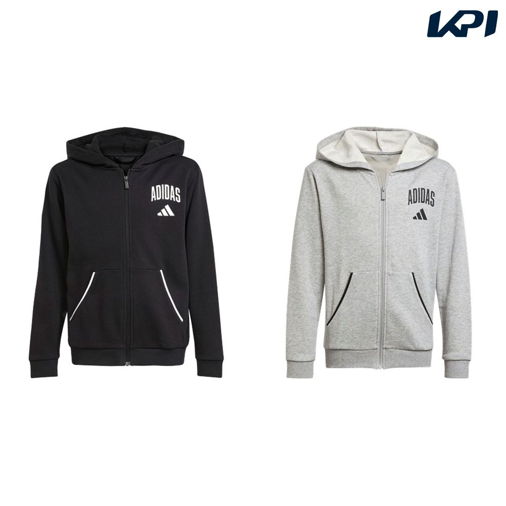アディダス adidas マルチSPウェア シーズナル エッセンシャルズ カレッジ フルジップ パーカー KLH29 2025FW