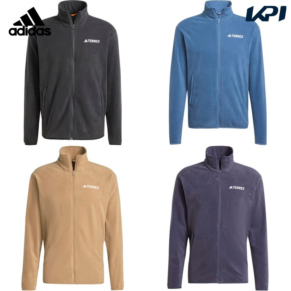アディダス adidas アウトドアウェア メンズ マルチ エッセンシャルズ フルジップ フリースジャケット KSA99 2025FW(4.0)