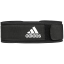 アディダス adidas 健康・ボディケアアクセサリー エッセンシャルウエイトリフティングベルト XL ADGB-12256 ADGB12256(4)