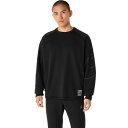 アシックス asics マルチSPウェア リラックスクルーネックポリエステルスウェット 2031F065-001 2025SS(4)