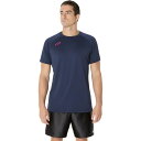 アシックス asics マルチSPウェア プラクティス半袖シャツ(背面ビックロゴ) 2053A212-400 2025SS