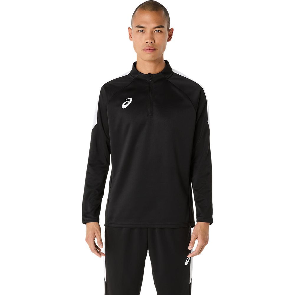 アシックス asics サッカーウェア ハーフジッププラクティスシャツ 2101A317-001 2025SS