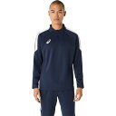 アシックス asics サッカーウェア ハーフジッププラクティスシャツ 2101A317-405 2025SS