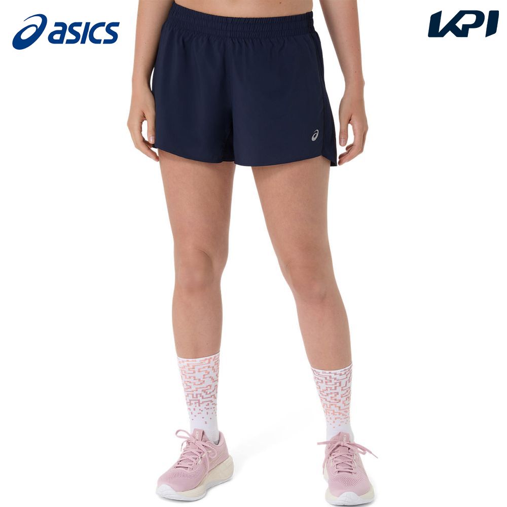 アシックス asics ランニングウェア レディース ランニングドライ4インチショーツ 2012D151-400 2026SS