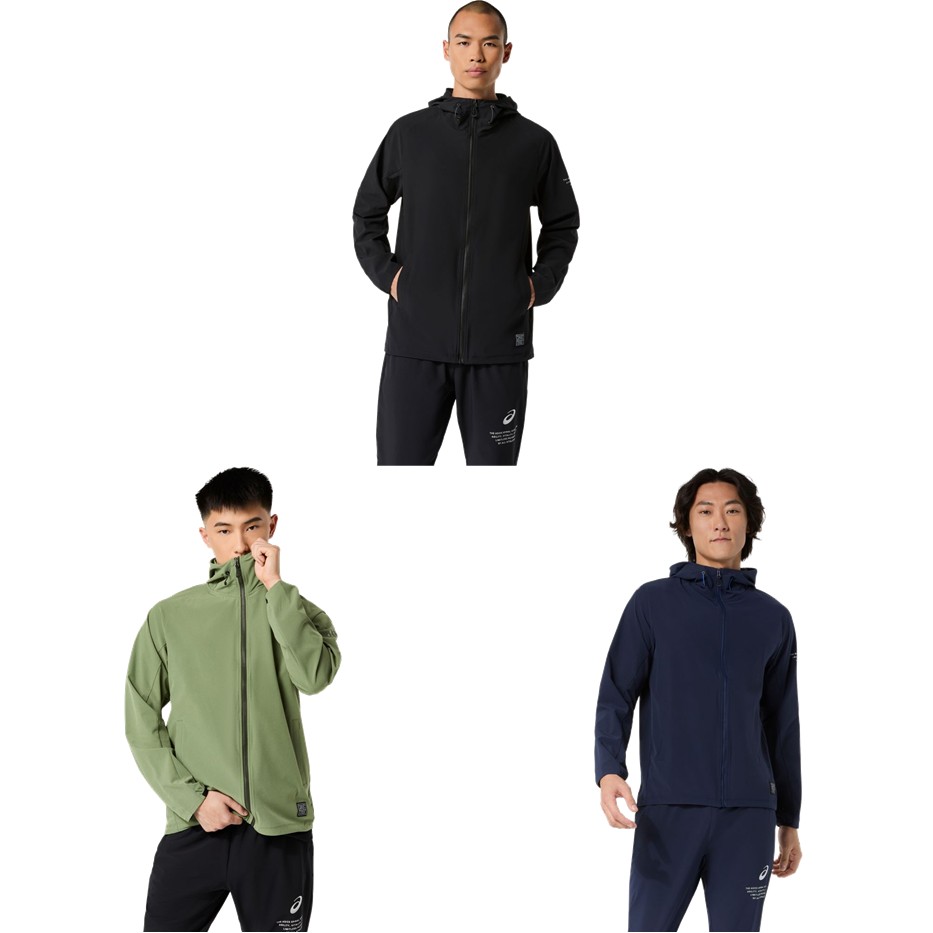 PBLACK(001) MOSS(301) MIDNIGHT(400) メーカー希望小売価格はメーカーカタログに基づいて掲載しています。 伸縮性とはっ水性に優れたポリエステルとポリウレタンのウーブンを使用したフーディー。フードはドローコードでフィット感を調節可能となり、雨風の浸入を抑制し衣服のバタつきを軽減します。両肩部にはデザインアクセントの再帰反射プリントを採用。左袖部分にアシックススパイラルとセンテンスグラフィック、フロント左裾部にはウーブンラベルをほどこしています。 商品説明 ：●素材：ポリエステル87% ポリウレタン13%●その他の仕様：アシックスオリジナルサイズ：サイズ：XS・S・M・L・XL・2XL・3XL・4XL・5XL アシックス asics ウェルネス ウェア ウェルネスウェア はっ水ストレッチウーブンフーディー 2026FW 2026新製品 　サイズ表はこちら