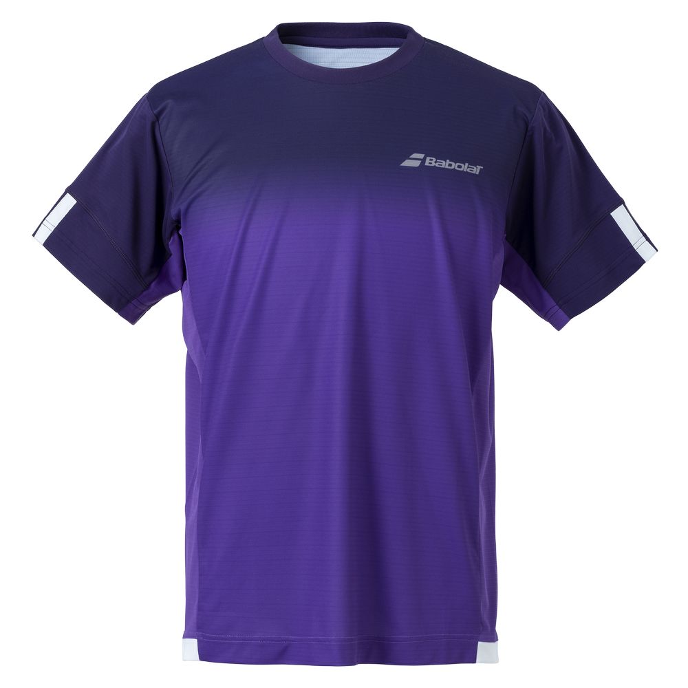 バボラ Babolat テニスウェア メンズ クラブ ショートスリーブシャツ CLUB SHORT SLEEVE SHIRT BUG1310C-2023 2023FW kpi24-10135833 KPI24 サンプル画像2