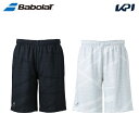 バボラ Babolat テニスウェア ユニセックス PURE SHORT PANTS ショートパンツ BUG4403 2024SS