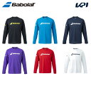 バボラ Babolat テニスウェア ユニセックス CLUB LONG SLEEVE SHIRT クラブ ロングスリーブ 長袖Tシャツ BUP4510C 2024SS
