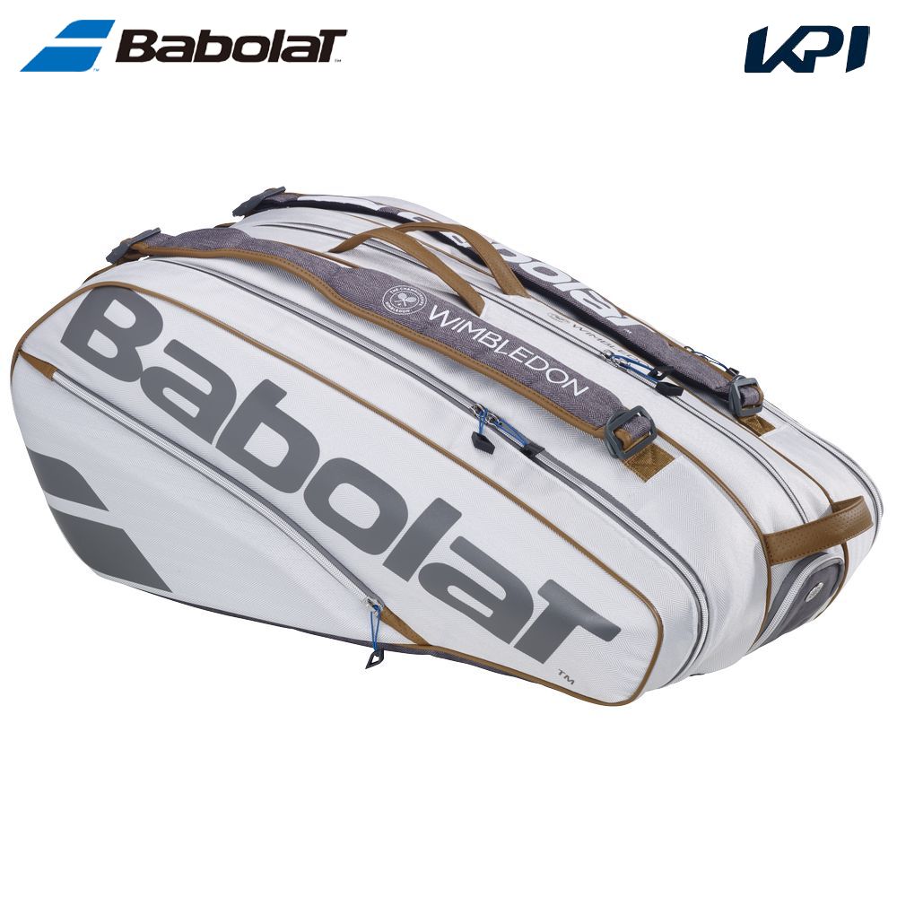 uyΉvo{ Babolat ejXobOEP[X RACKET HOLDER X9 PURE WIMBLEDON PbgobOi9{j EBuh 2024 51229woׁx