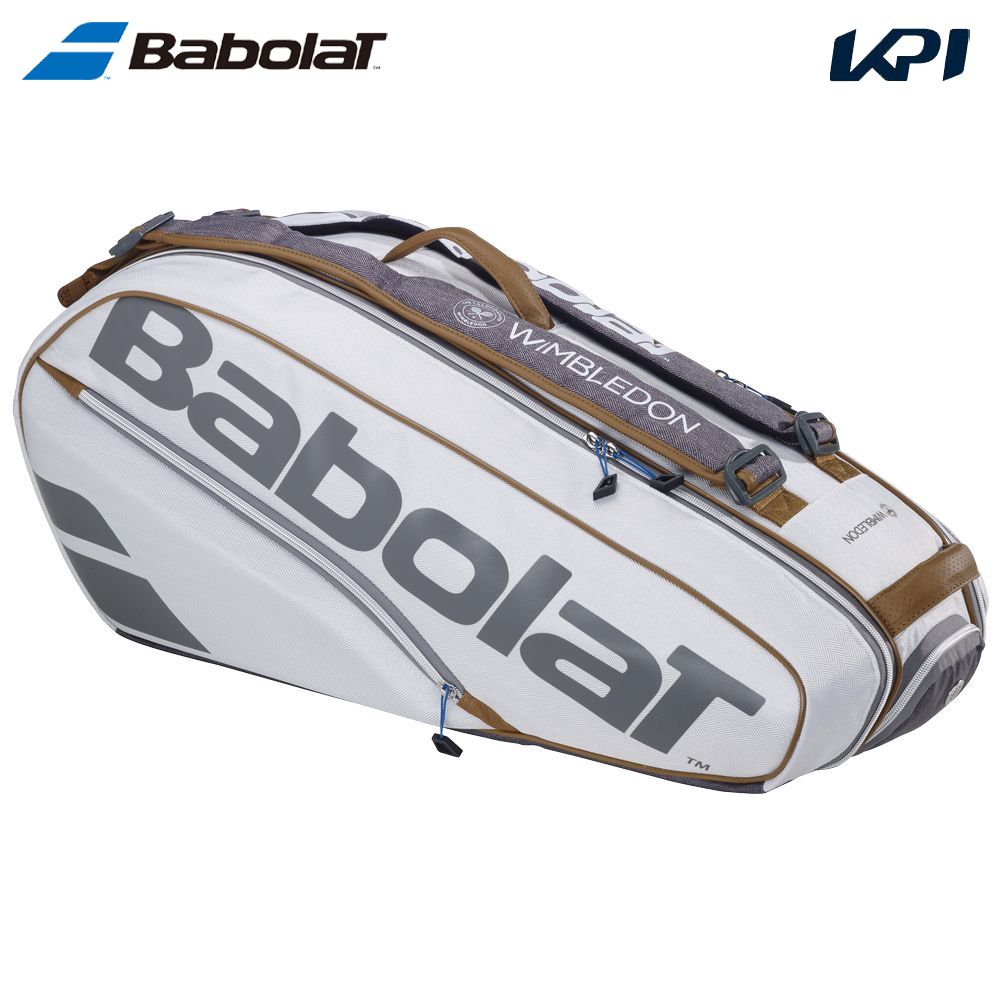 バボラ Babolat テニスバッグ・ケース RACKET HOLDER X9 PURE WIMBLEDON ラケットバッグ（6本入） ウィンブルドン 2024 751230 5月発売予定※予約