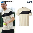 バボラ Babolat テニスウェア ユニセックス CLUB SHORT SLEEVE SHIRT ゲームシャツ ショートスリーブシャツ BUG4311C-2025 2025SS