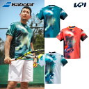 バボラ Babolat テニスウェア メンズ PURE ショートスリーブシャツ BUG4353 2024FW