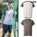 バボラ Babolat テニスウェア ユニセックス VS SHORT SLEEVE SHIRT ゲームシャツ 半袖シャツ BUG5350 2025FW 7月下旬発売予定※予約