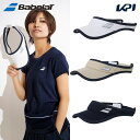 バボラ Babolat テニスキャップ・バイザー レディース PURE VISOR サンバイザー BWC5775 7月下旬発売予定※予約