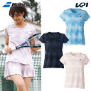 バボラ Babolat テニスウェア レディース VS SHORT SLEEVE SHIRT ゲームシャツ BWG5320 2025SS