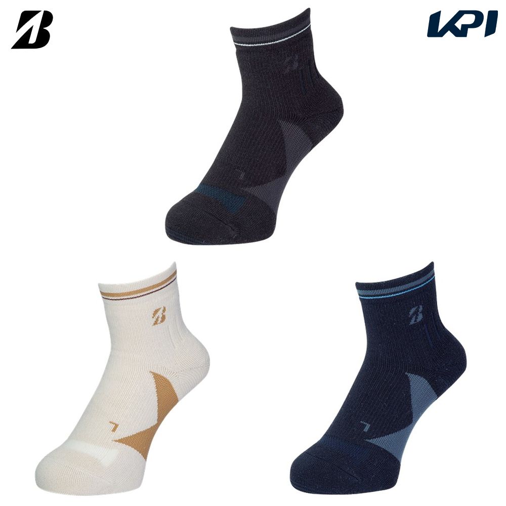 『即日出荷』ブリヂストン BRIDGESTONE ゴルフウェア メンズ HYPERSOX 3Dソックスベーシック forウィンター ショート SOWG33 2023FW