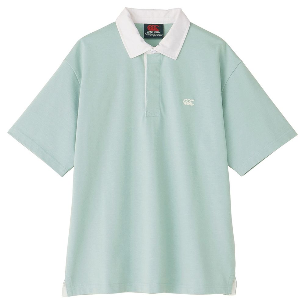 カンタベリー CANTERBURY ラグビーウェア ユニセックス S/S SOLID COLOR RUGBY JERSEY RA34134 2024SS