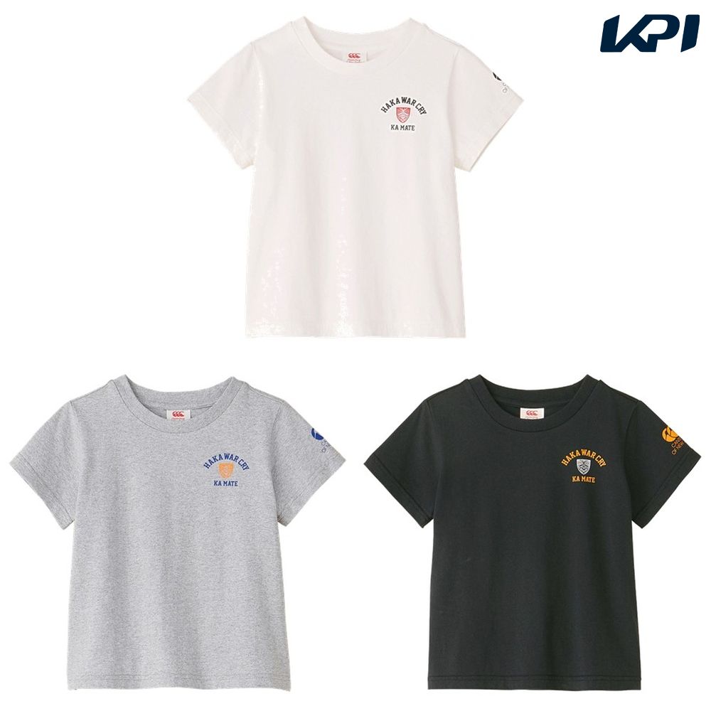 カンタベリー CANTERBURY ラグビーウェア ジュニア KIDS S/S TEE RJ34360J 2024SS