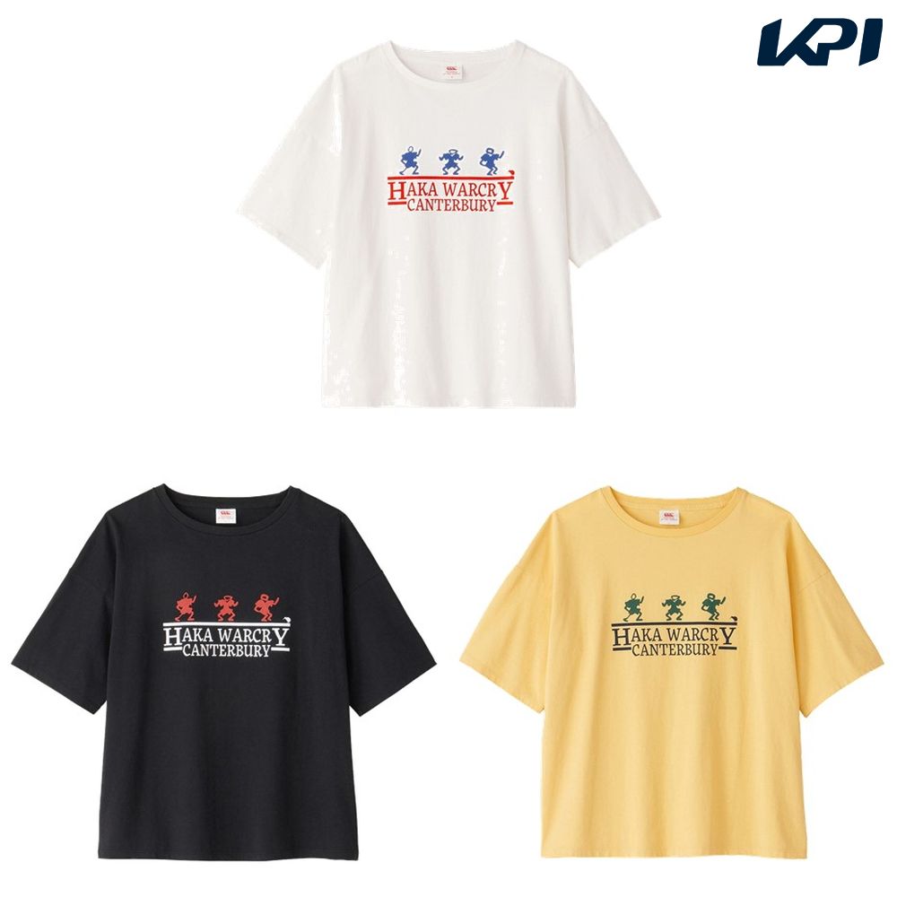 󥿥٥꡼ CANTERBURY 饰ӡ ǥ W'S S/S TEE WA34309 2024SS