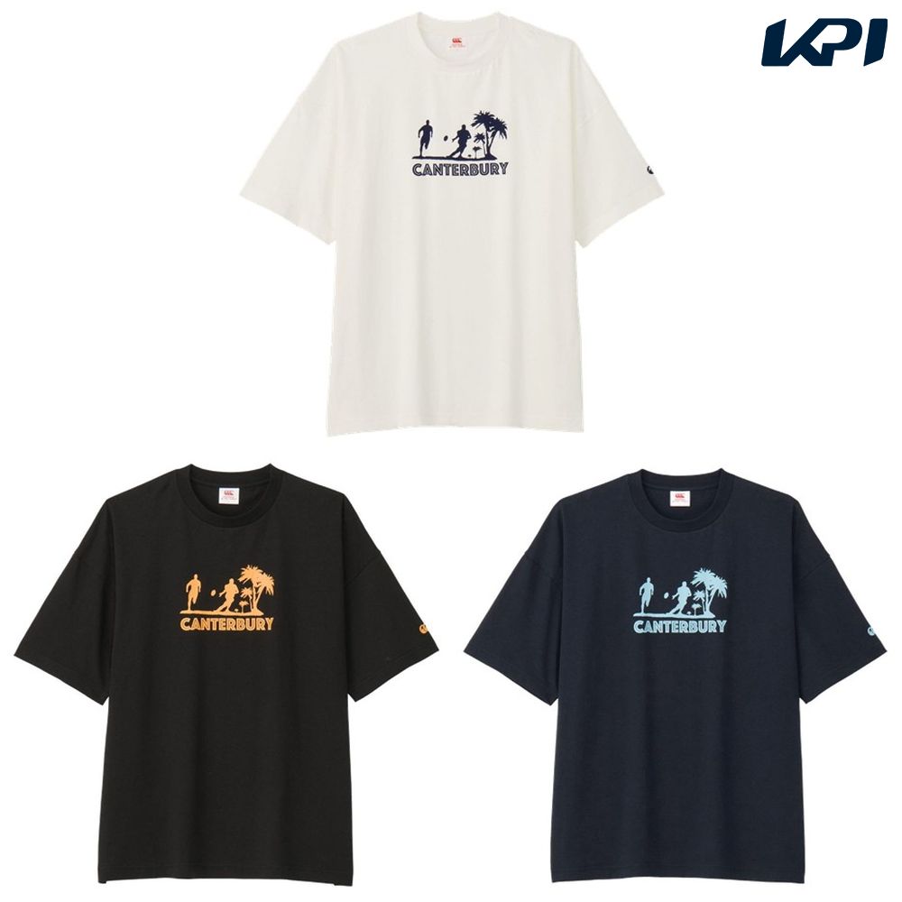 カンタベリー CANTERBURY ラグビーウェア メンズ ショートスリーブティーシャツ RA325123 2025SS