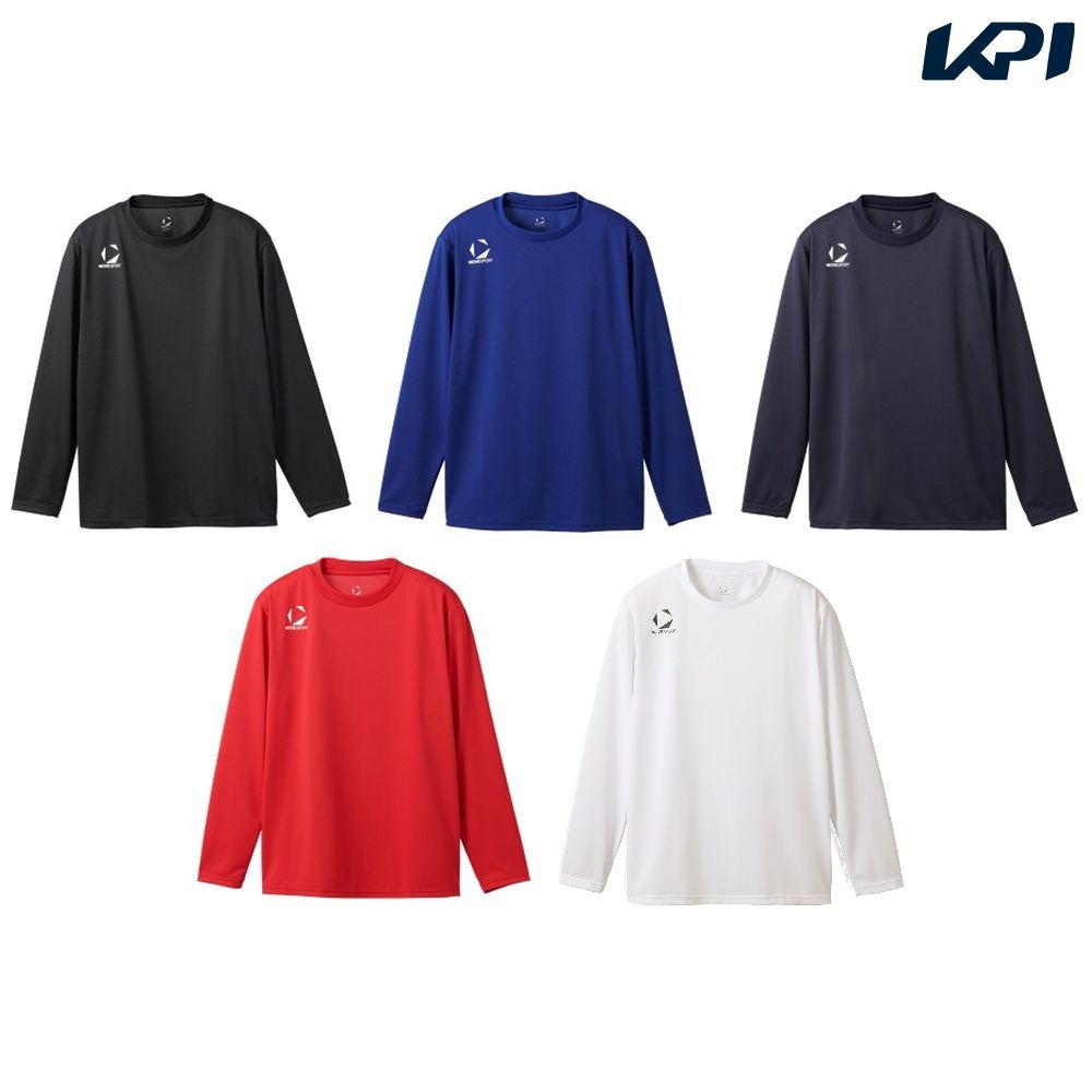 ブラック(BK00) ブルー(BL00) ネイビー(NV00) レッド(RD00) ホワイト(WH00) メーカー希望小売価格はメーカーカタログに基づいて掲載しています。 ●特徴・デザインポイント：【チーム対応】ワンポイントロゴ 長袖シャツ。　●素材・着心地：吸汗速乾性に優れたソフトな風合いのメッシュ素材。肌側の汗を表側に素早く拡散し、不快なベタつきを軽減。UVカット機能も兼ね備え、トレーニングシーンに最適です。 商品説明 ：●素材：ポリエステル 100%●機能：吸汗速乾、UV CUT(UPF15)：サイズ：S・M・L・O・XO・2XO デサント DESCENTE フィットネス ウェア フィットネスウェア ワンポイントロングスリーブシャツ 2025SS 2025新製品 　サイズ表はこちら