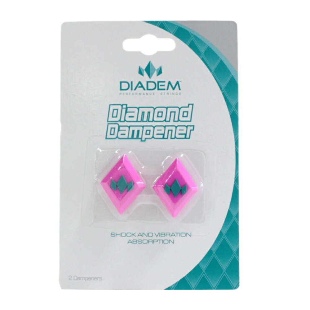 ダイアデム DIADEM テニスグリップテープ Diamond Dampener ダイアモンド ダンプナー 2個入 DIA-TFF001 2