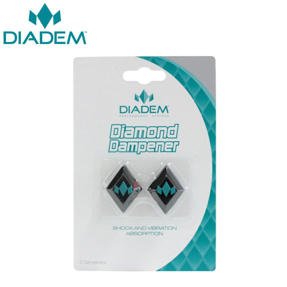 ダイアデム DIADEM テニスグリップテープ Diamond Dampener ダイアモンド ダンプナー 2個入 DIA-TFF001 1