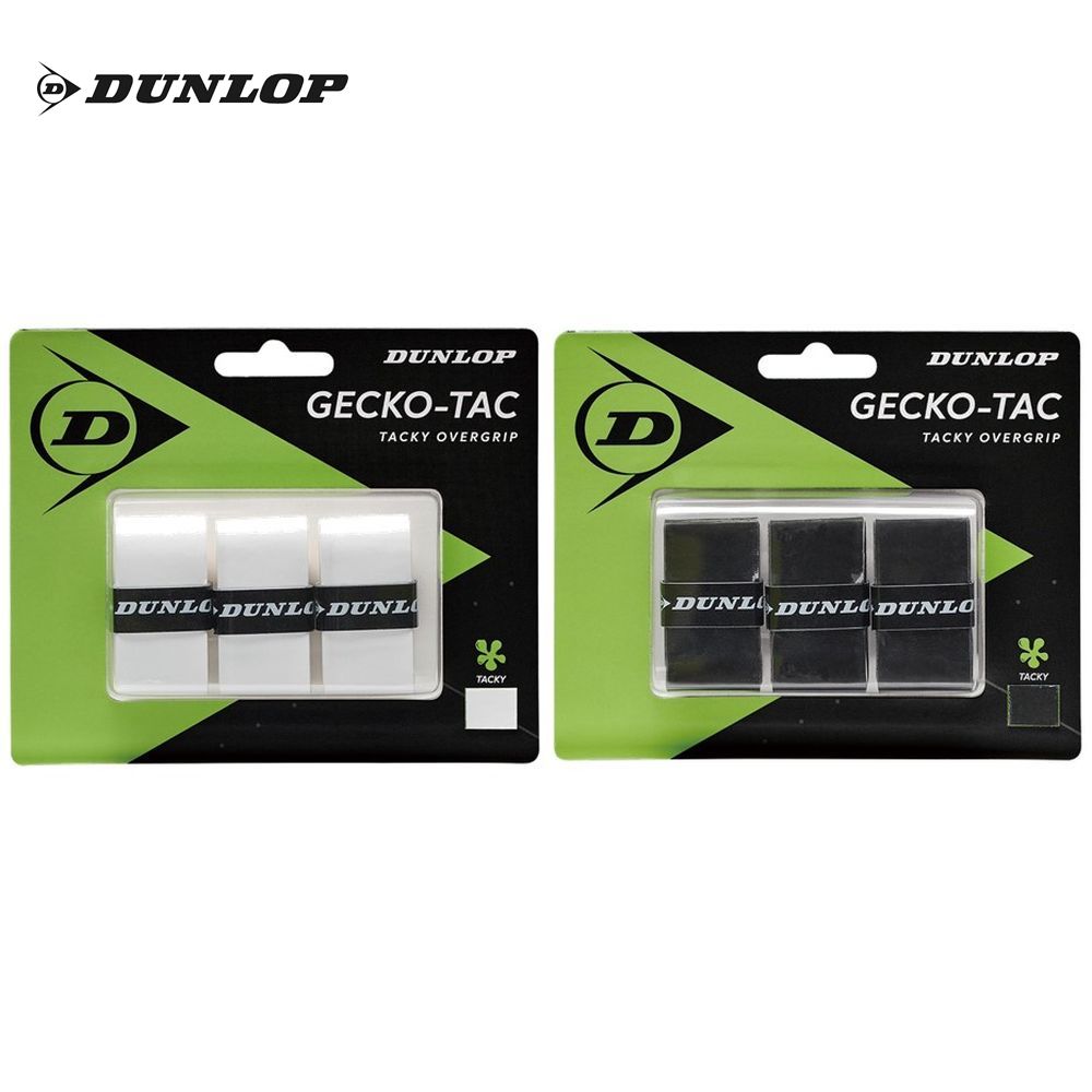 「あす楽対応」ダンロップ DUNLOP テニスグリップテープ オーバーグリップウエットタイプ GECKO-TAC 3本入 DTA-2031 『即日出荷』