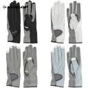 ダンロップ DUNLOP テニスアクセサリー レディース ナノフロント テニスグローブ(両手セット)手のひら穴あき ネイルスルータイプ TGG-0118W