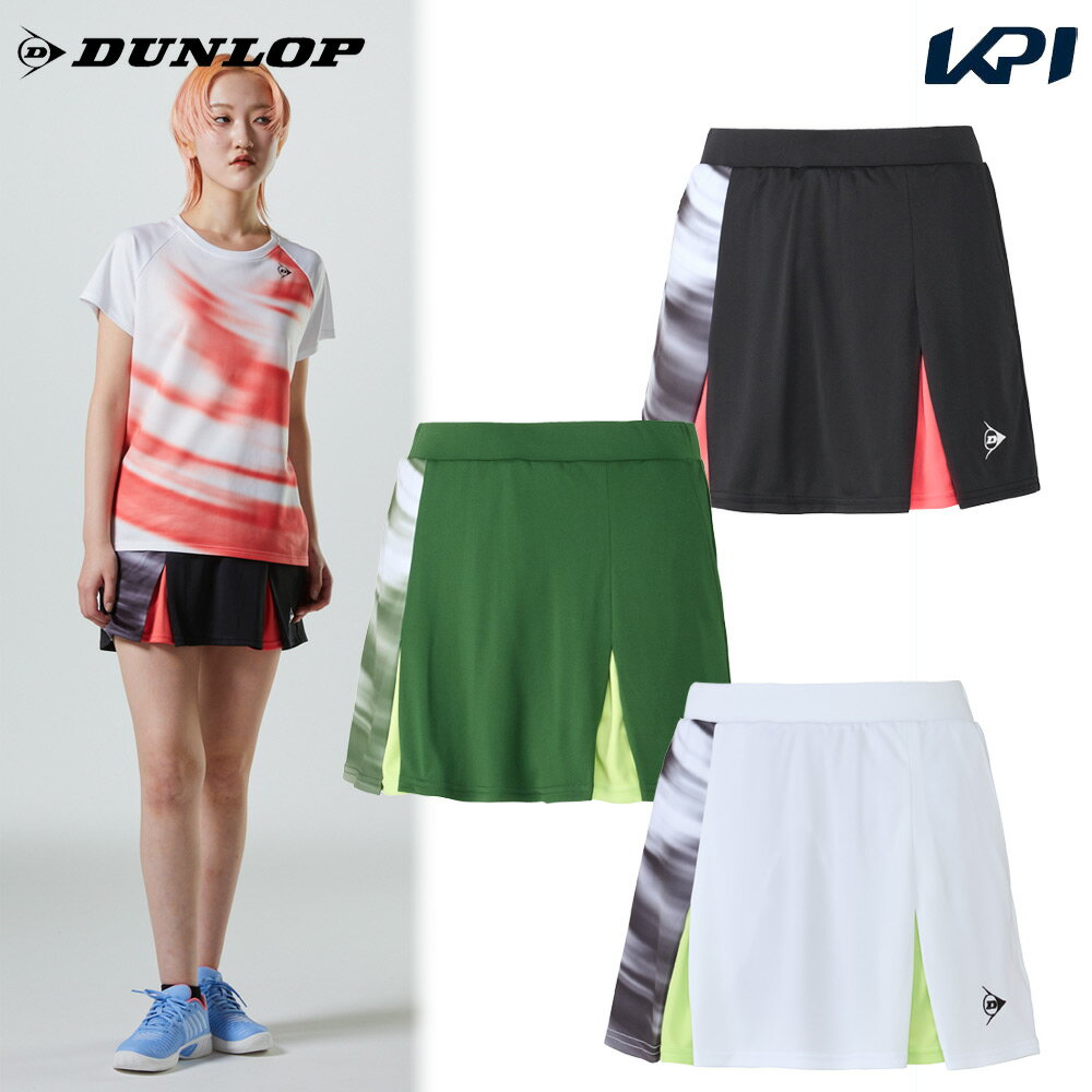 ダンロップ DUNLOP テニスウェア レディース スカート DAK2492W 2024FWのサムネイル