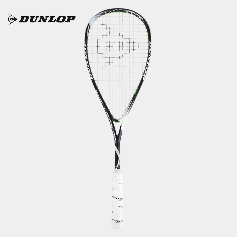 『即日出荷』【ガット張り上げ済】ダンロップ DUNLOP スカッシュラケット HYPERFIBRE+ EVOLUTION ハイパーファイバー＋ エヴォルーション DSSQ00029