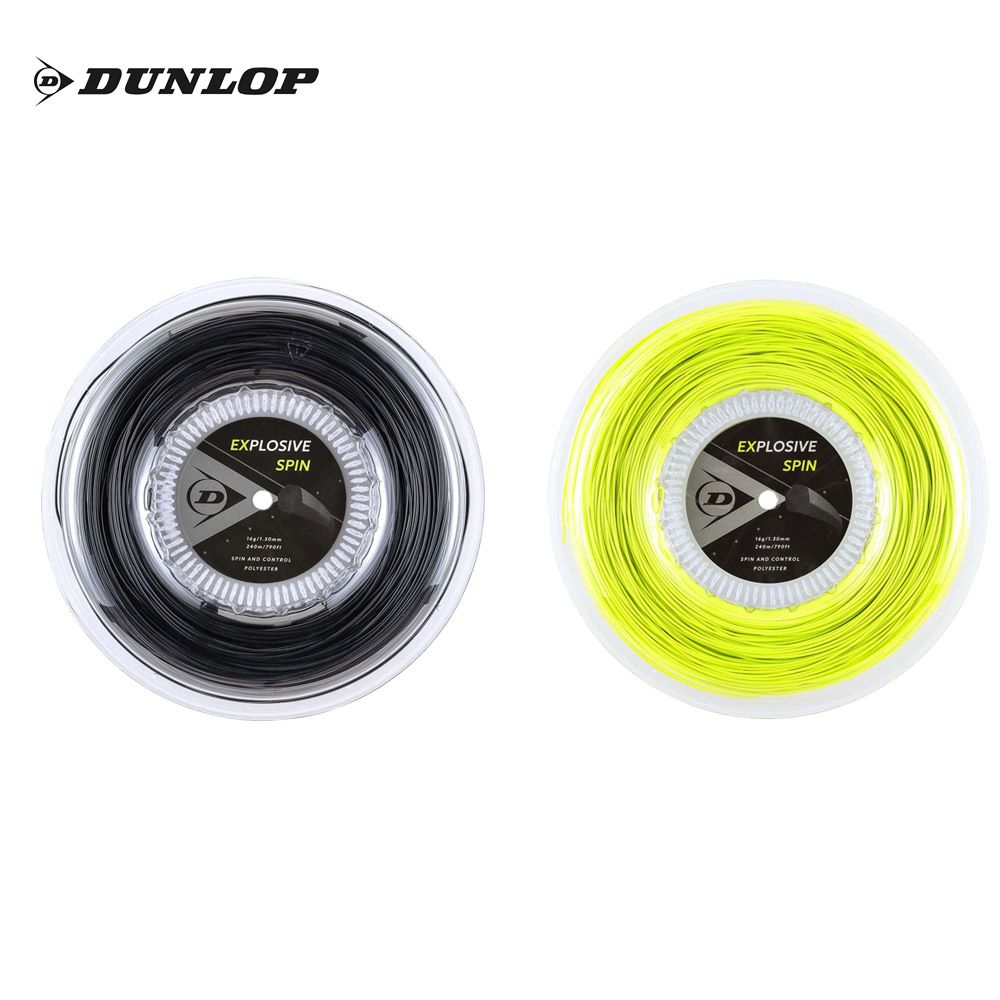 ダンロップ DUNLOP テニスガット・ストリング EXPLOSIVE SPIN エクスプロッシブ・スピン ロールタイプ 240mロール DST12001