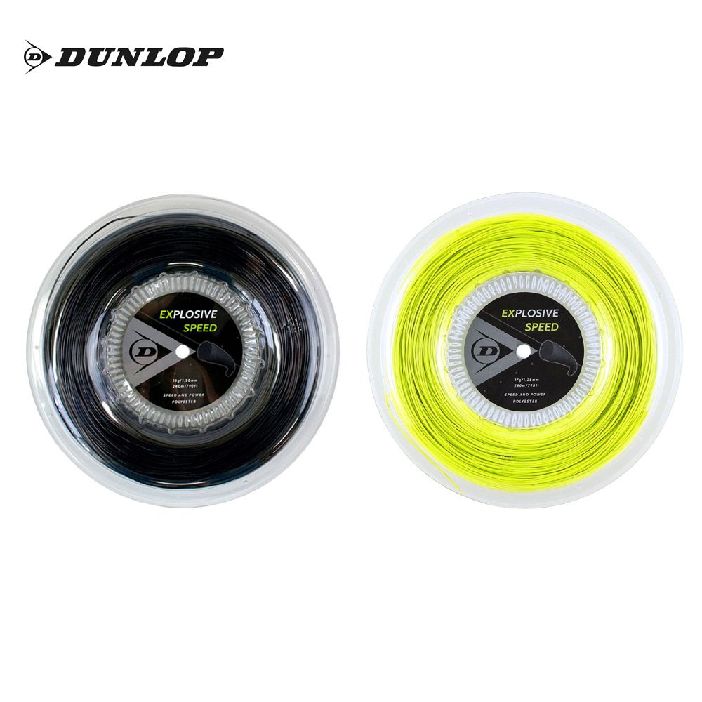 ダンロップ DUNLOP テニスガット・ストリング EXPLOSIVE SPEED エクスプロッシブ・スピード ロールタイプ 240mロール DST12021「ロールバッグプレゼント対象」