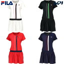 レディースウエア フィラ FILA テニスウェア レディース ワンピース VL2722 2023FW