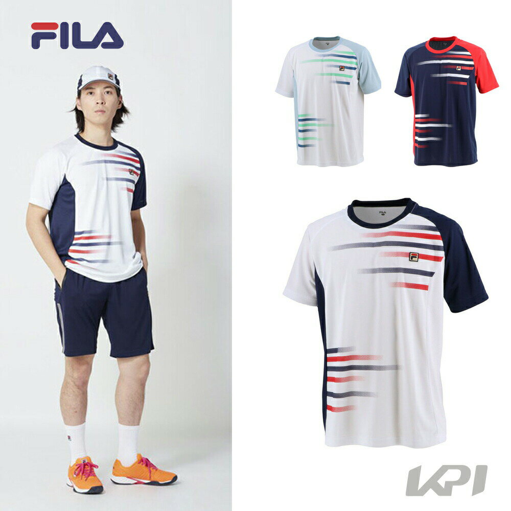 「あす楽対応」フィラ FILA テニスウェア メンズ メンズ ゲームシャツ VM5534 2021SS 『即日出荷』