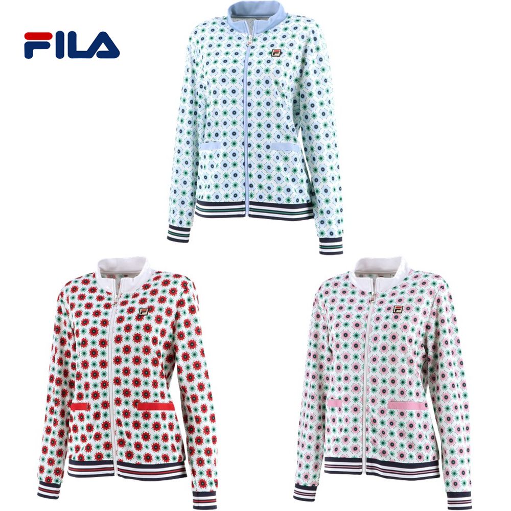 フィラ FILA テニスウェア レディース トラックジャケット VL2420 2022SS