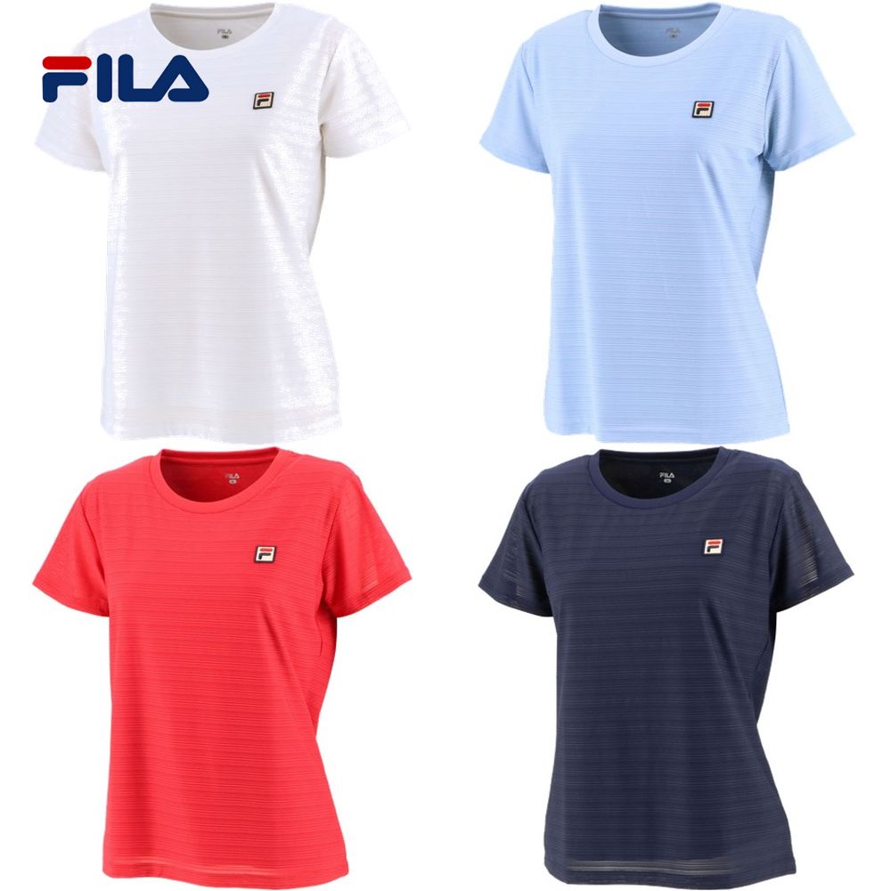 フィラ FILA テニスウェア レディース ゲームシャツ VL2467 2022SS