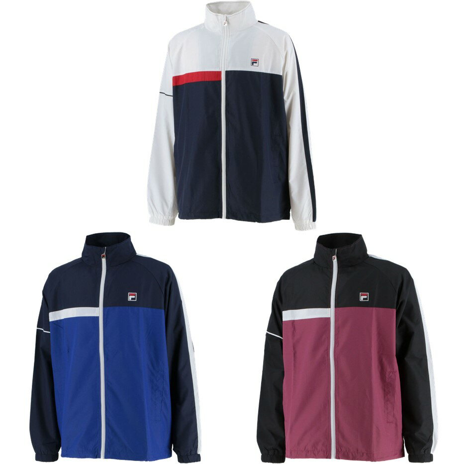 フィラ ジャージ メンズ フィラ FILA テニスウェア メンズ ウィンドアップジャケット VM7012 2022FW