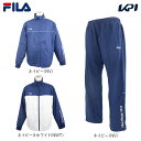 フィラ FILA ランニングウェア 【上下セット】ウィンドジャケット 443323X+パンツ443343X(ネイビー) 443323X-443343X-NV 2...