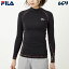 フィラ FILA フィットネスウェア レディース DRY長袖ハイネックインナー 445406A 2023FW