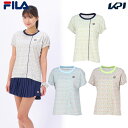 フィラ FILA テニスウェア レディース ゲームシャツ VL2806 2024SS