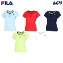 フィラ FILA テニスウェア レディース ゲームシャツ VL2820 2024SS