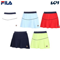 フィラ FILA テニスウェア レディース スコート VL2824 2024SS