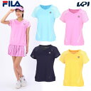 フィラ FILA テニスウェア レディース ゲームシャツ VL2834 2024SS