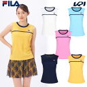 フィラ FILA テニスウェア レディース ノースリーブシャツ VL2844 2024SS
