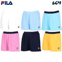 フィラ FILA テニスウェア レディース ショートパンツ VL2846 2024SS