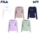 フィラ FILA テニスウェア レディース ロングスリーブグラフィックTシャツ EL0023 2025SS