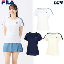 フィラ FILA テニスウェア レディース ゲームシャツ EL0054 2025SS