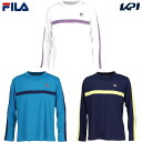 フィラ FILA テニスウェア メンズ ロングスリーブシャツ VM5709 2024FW