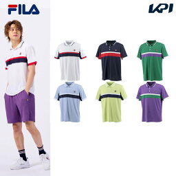 フィラ FILA テニスウェア メンズ ゲームポロ VM5602 2023SS